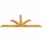 Ekena Millwork Richland Rough Sawn Timber Gable Bracket, Western Red Cedar, 72"W x 30"H x 2"D x 4"F, 10/12 Pitch GBW072X30X0204RIC00RWR - alternate 3